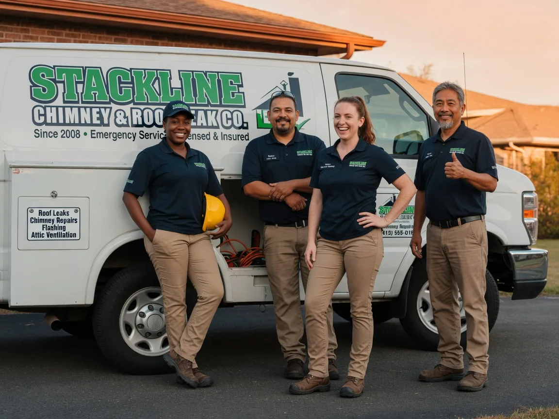 Chimney flashing repair company in Redford, MO